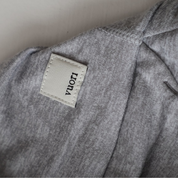 Vuori Light Gray Women's Hoodie - Picture 5 of 5